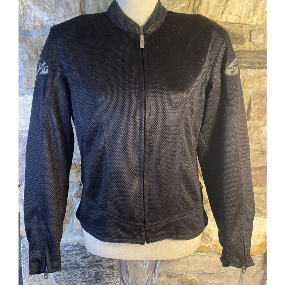 Joe Rocket Motorcycle Jacket Padded Rocket Racing Superbike Sports Womens Medium